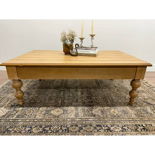 Angelica Coffee Table Lift Top 4 Legs with Storage-NATURAL