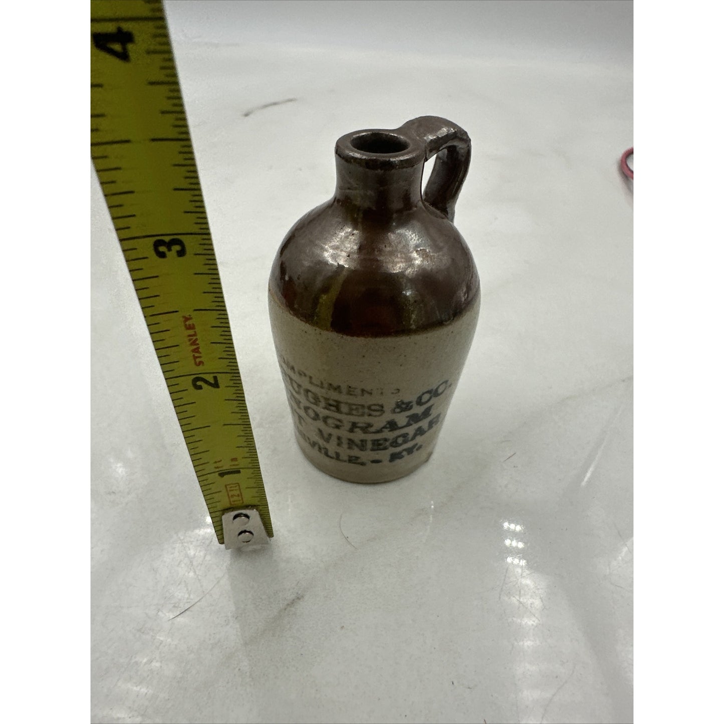 R.M. Hughes & Co. Mini Vinegar Jug Monogram Fruit Vinegar Louisville KY"