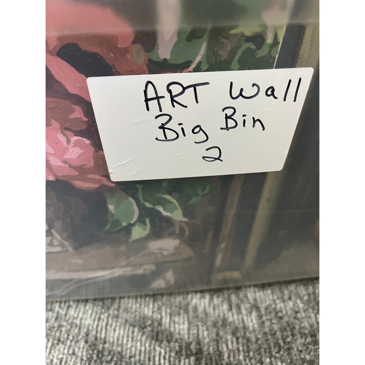 VTG San Francisco Cable Car Print Framed Art Cityscape Drawing C Humphrey