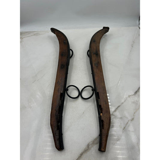 Antique Wooden Horse Yoke Farm Primitive Decor Ox Plow Harness