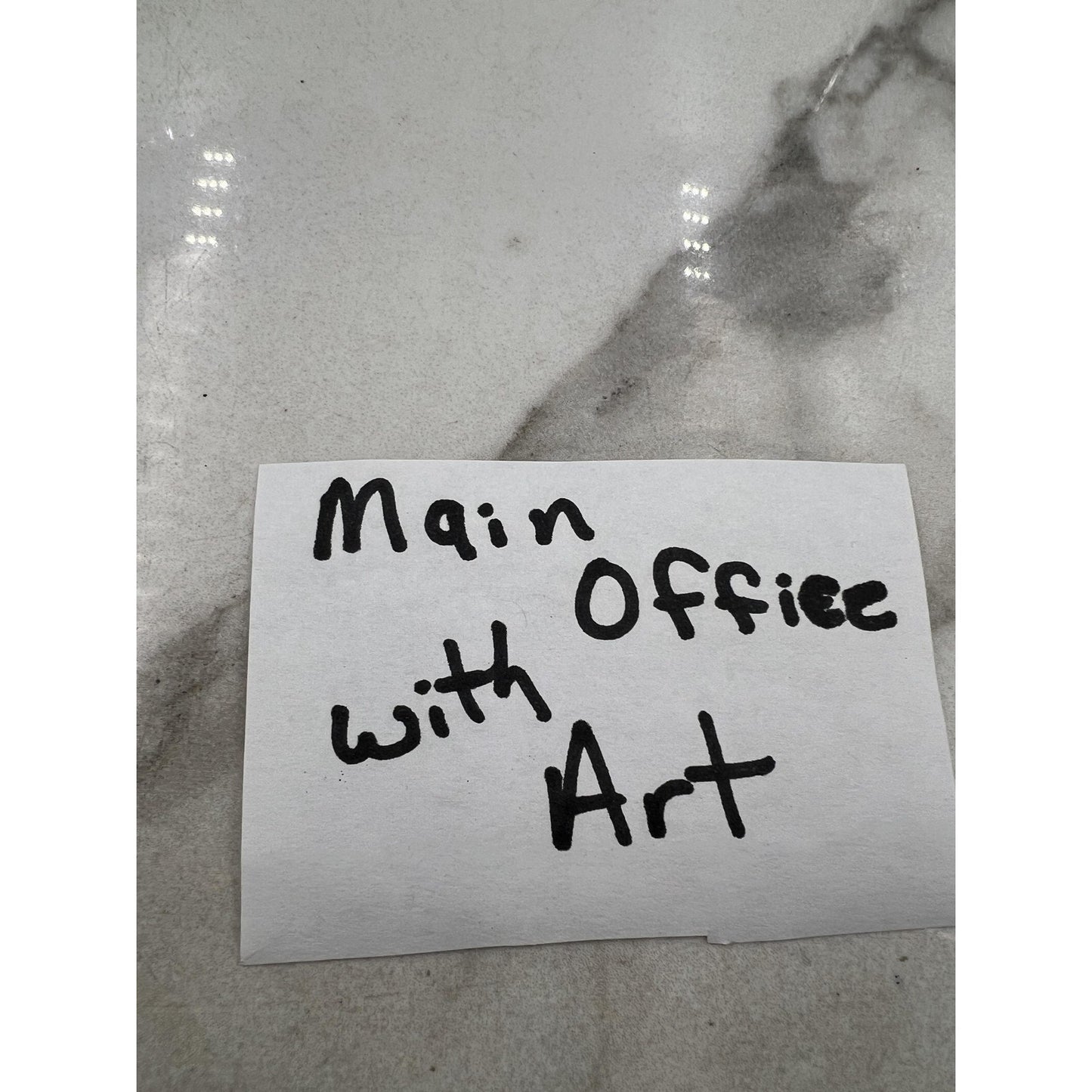 J. Williams Abstract Mixed Media Resin Art Signed Framed Matted Original Agate