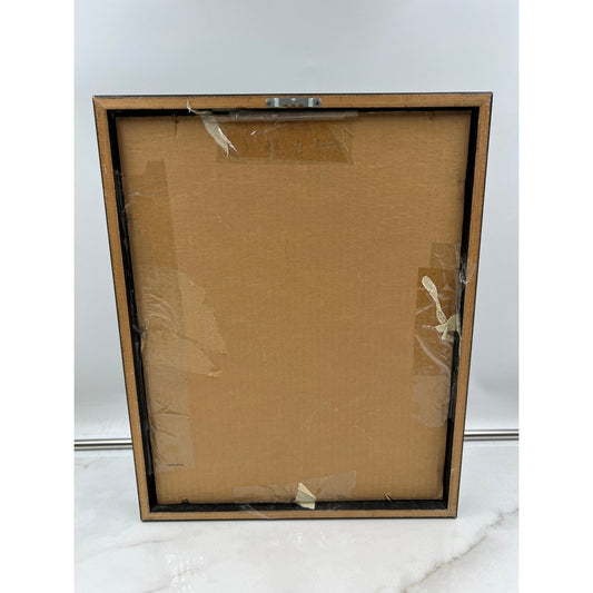 VTG San Francisco Cable Car Print Framed Art Cityscape Drawing C Humphrey