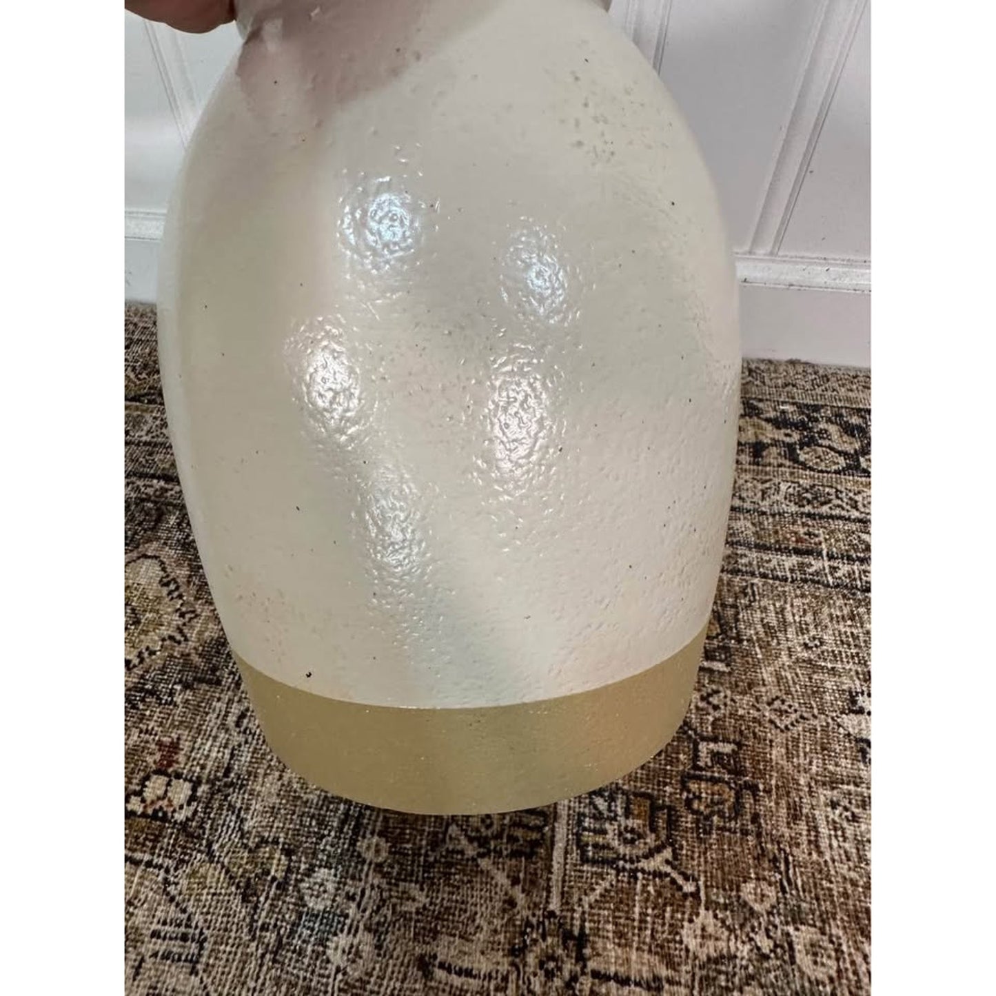 Studio Mcgee Vase Tan Pottery 11" Tall