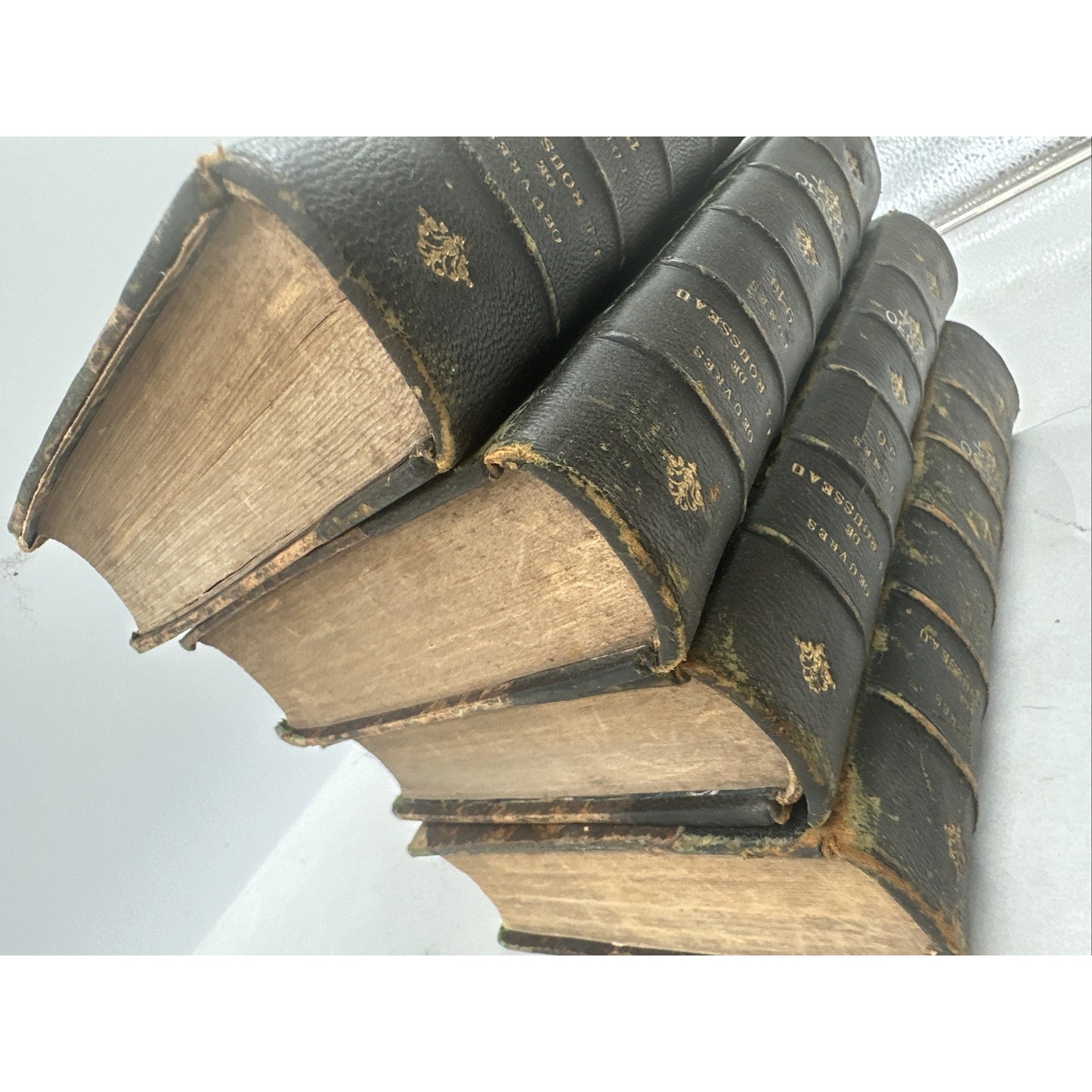 Confession of Jean Jauques Rousseau Vol 15 | French illustrated ed Lot of 4 1800