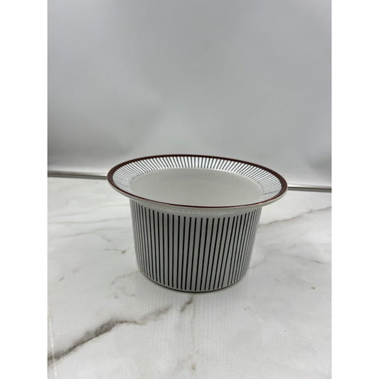 Vintage Gustavsberg Spisa Ribb Round Serving Bowl dish Stig Lindberg