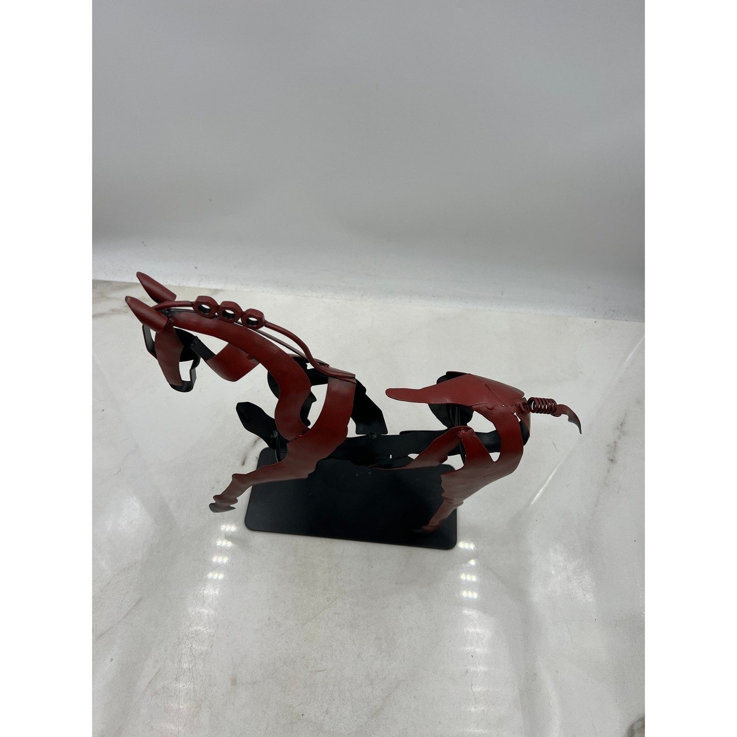 Metal Horse Statue Handmade SunBlogs Art Unique Rustic Modern Look Unique Decor