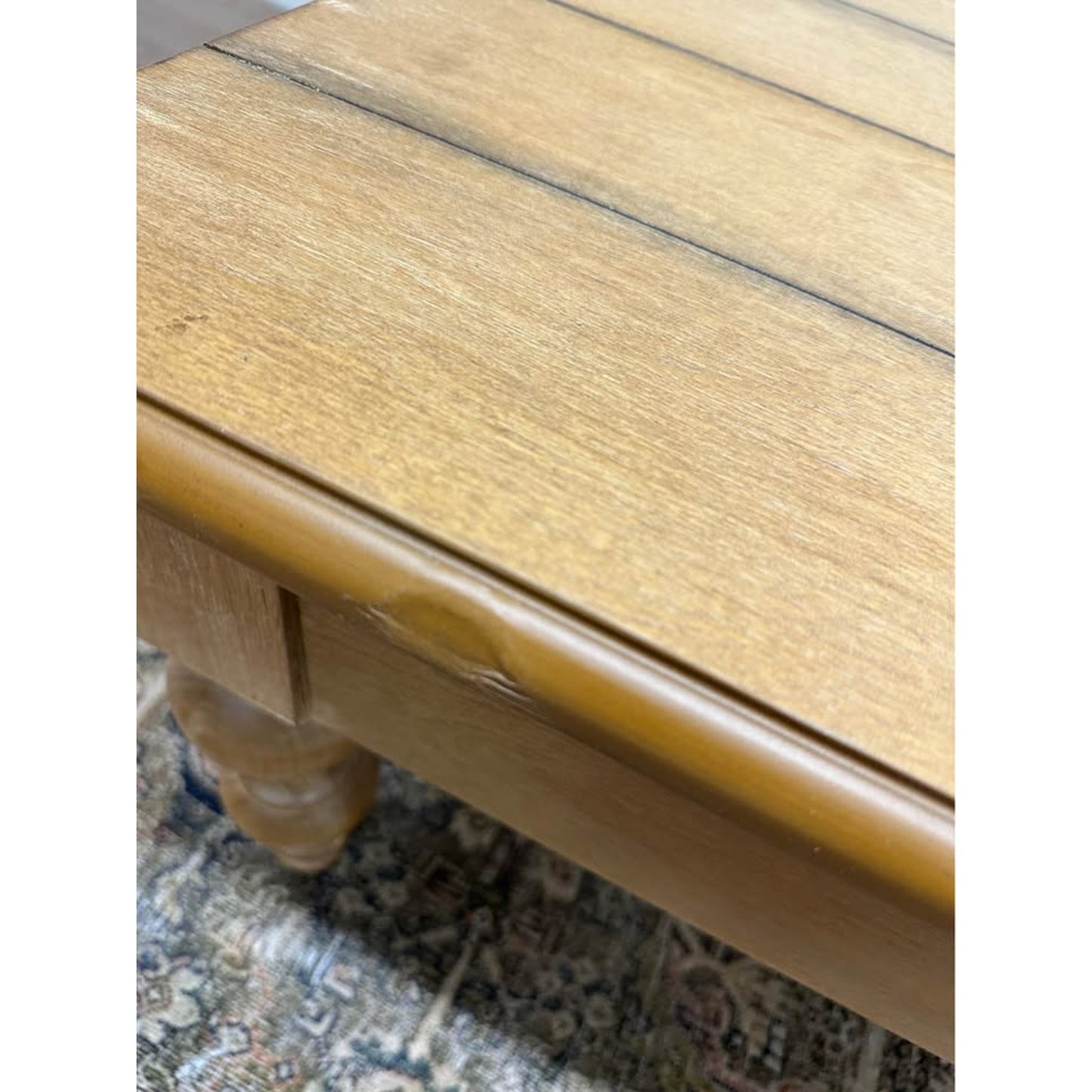 Angelica Coffee Table Lift Top 4 Legs  with Storage-NATURAL