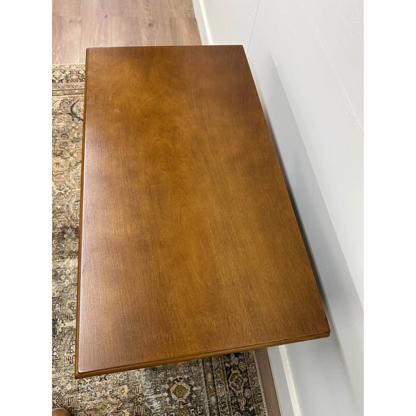 Dominic 3 Drawer Nightstand Walnut Stain Built-In Outlets Wood