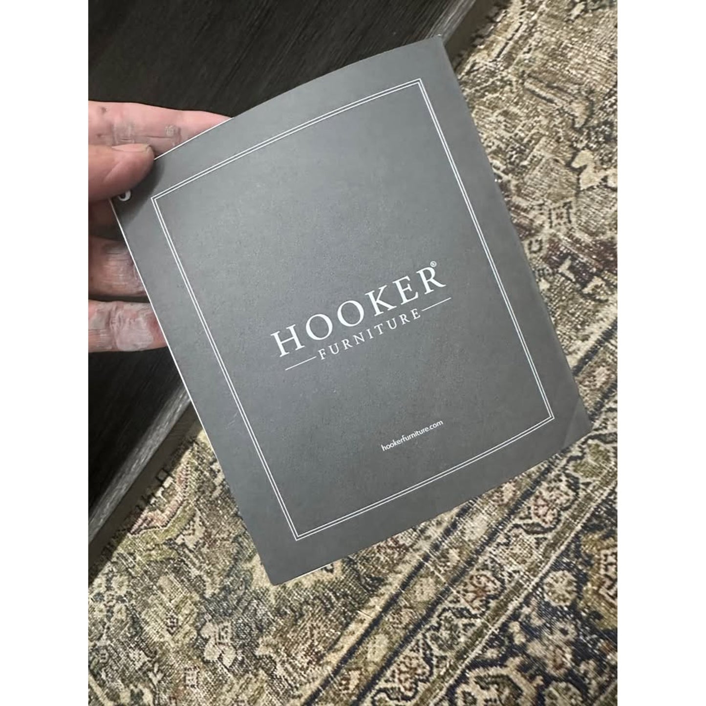 Modern Mood Rectangle Cocktail Coffee Table Hooker Furniture Smoky Brown Glass Top