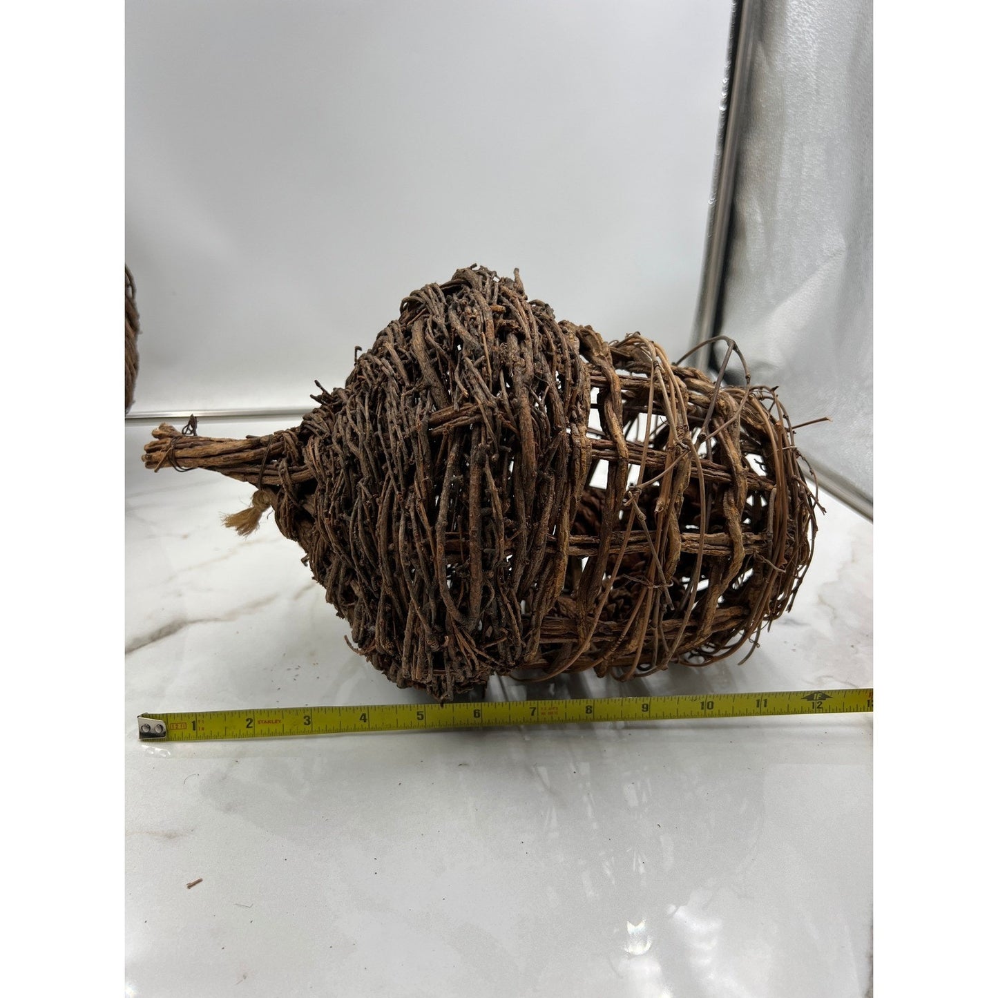 Wiicker Woven Grapevine Acorn Decorations Rustic Fall Farmhouse Decor Pinecones