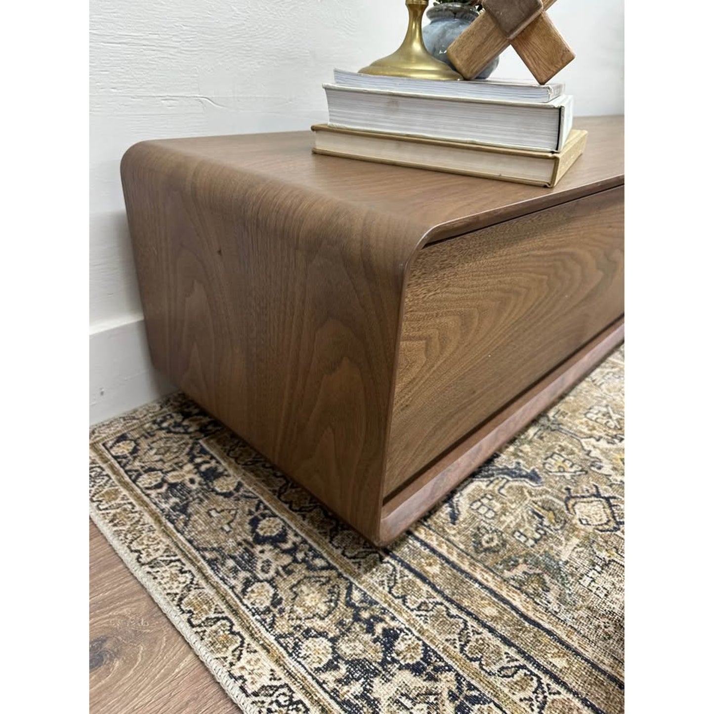 Solid Wood Tv Stand Media Console 78.74" W/Storage