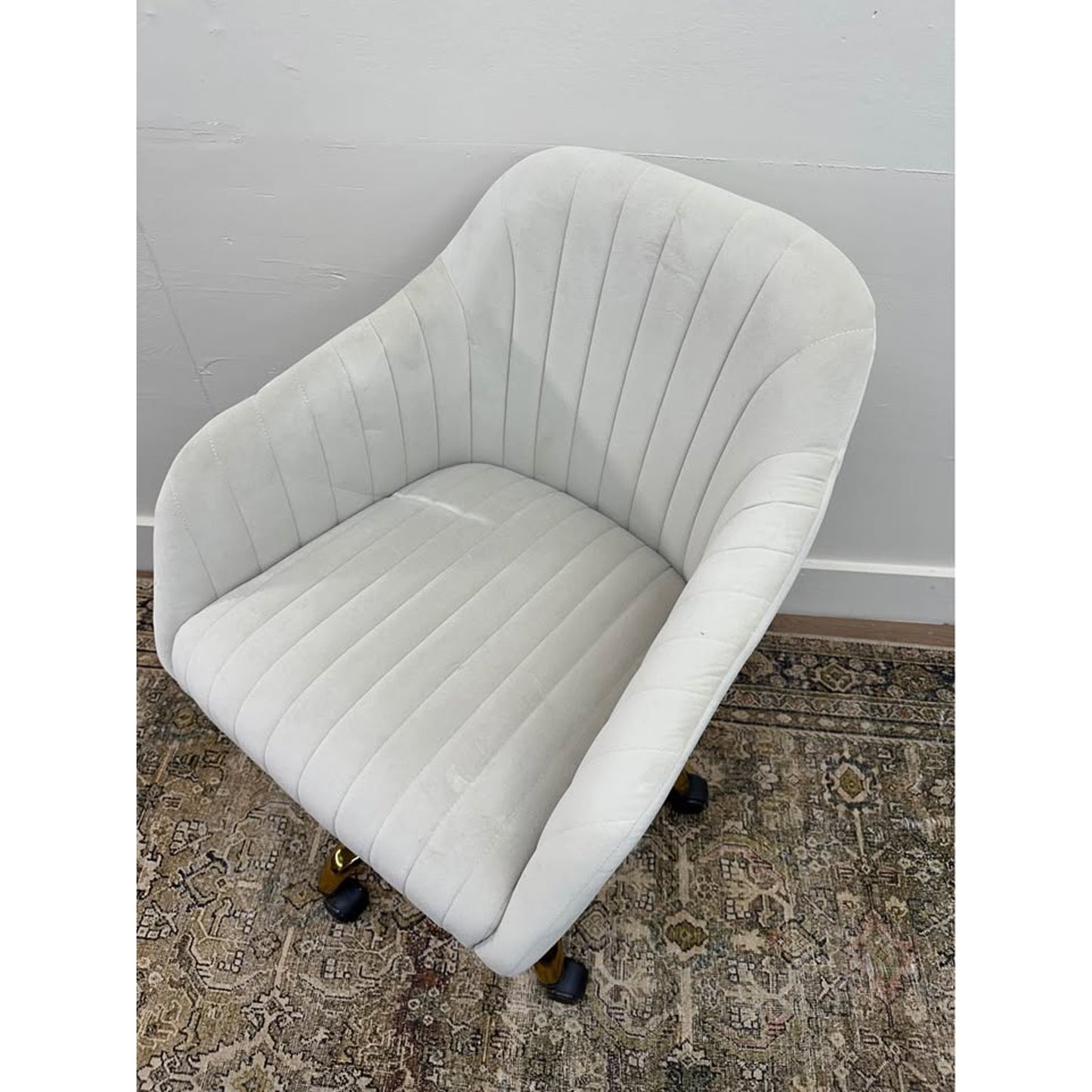 Jacinda Task Chair-Office Chair Rolling Ivory