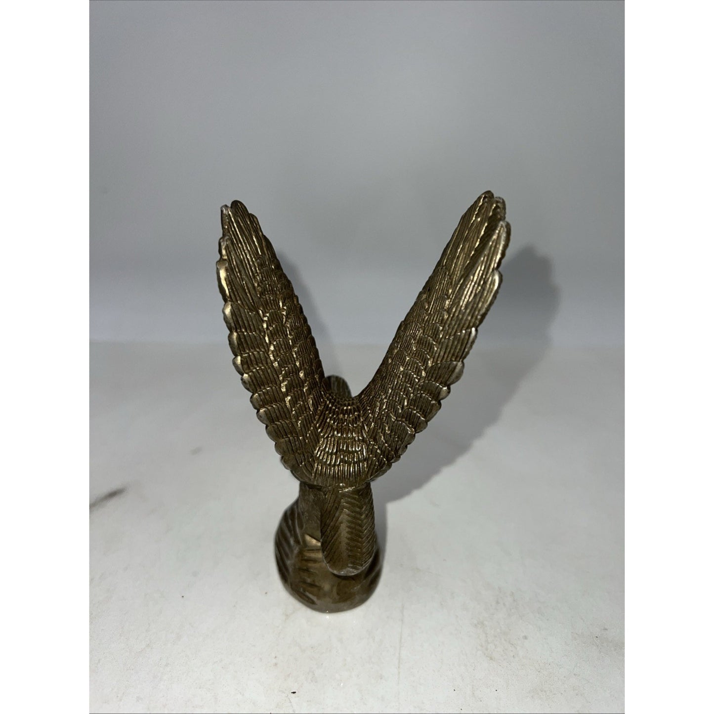 Vintage Hampshire Eagle Sculpture Figurine Genuine Silver Plated 5"