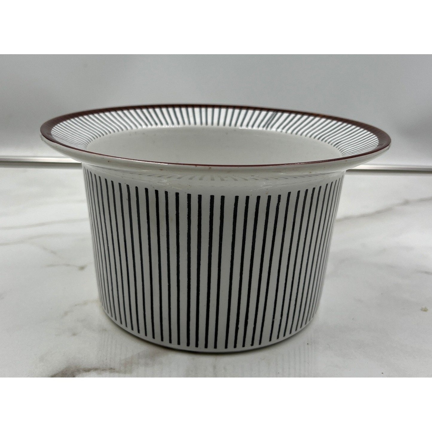Vintage Gustavsberg Spisa Ribb Round Serving Bowl dish Stig Lindberg