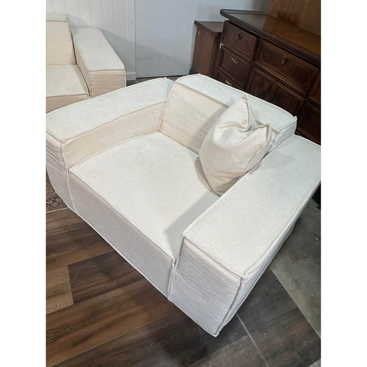 ROVE Lab M1 Sofa Sectional and Chair Helium Cloud Cream Chaise Modular NEW!