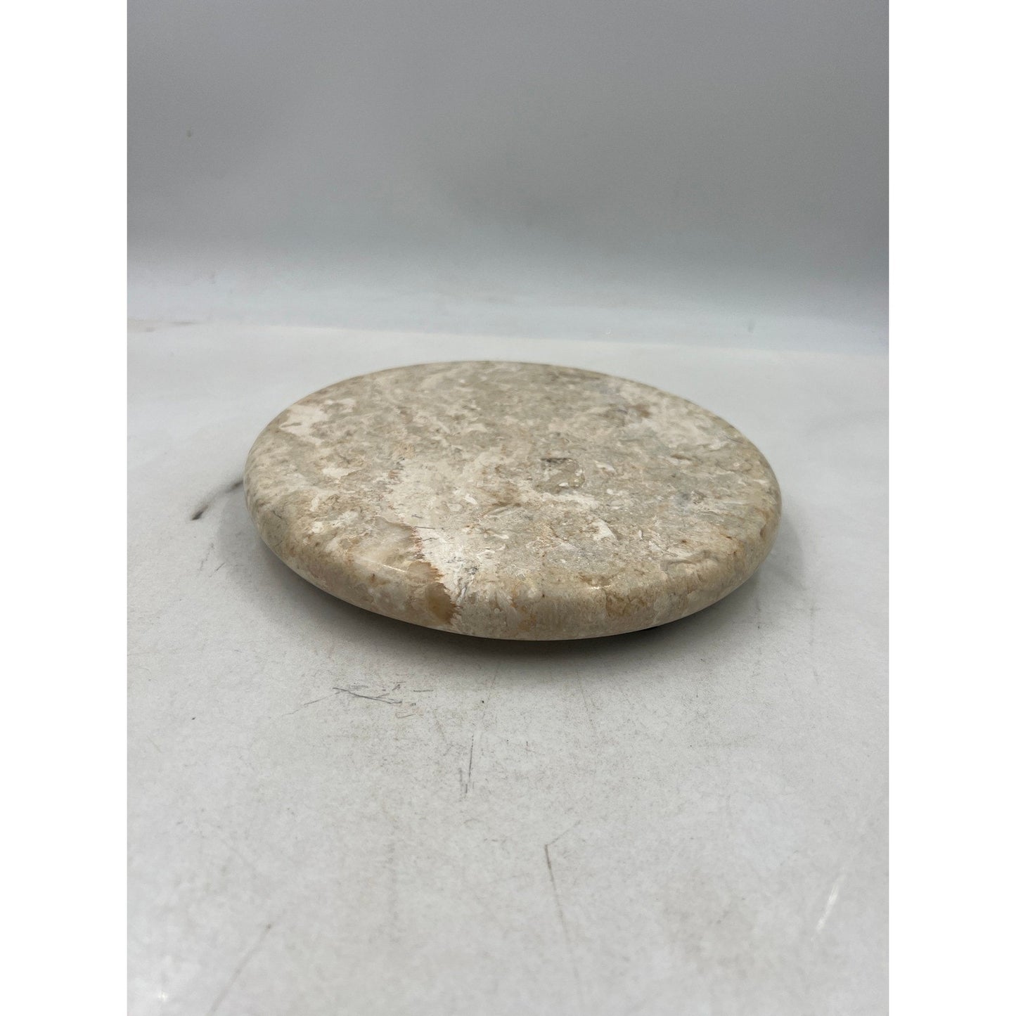 VTG Marble Base Glass Cloche Dome Cover Display Server Tray