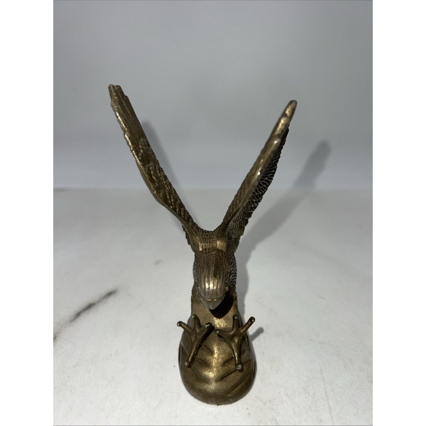 Vintage Hampshire Eagle Sculpture Figurine Genuine Silver Plated 5"