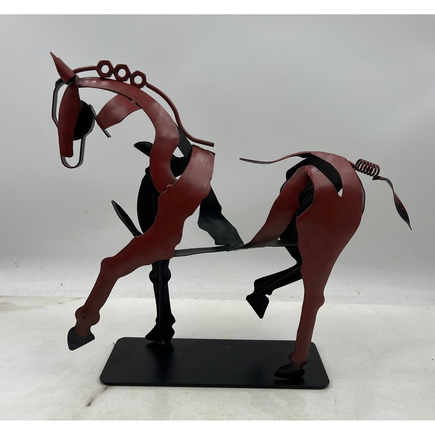 Metal Horse Statue Handmade SunBlogs Art Unique Rustic Modern Look Unique Decor