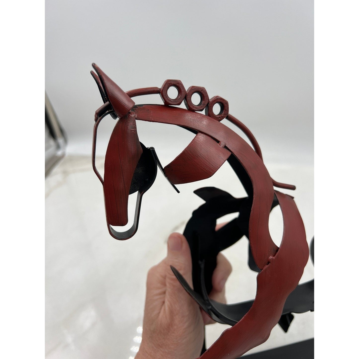 Metal Horse Statue Handmade SunBlogs Art Unique Rustic Modern Look Unique Decor