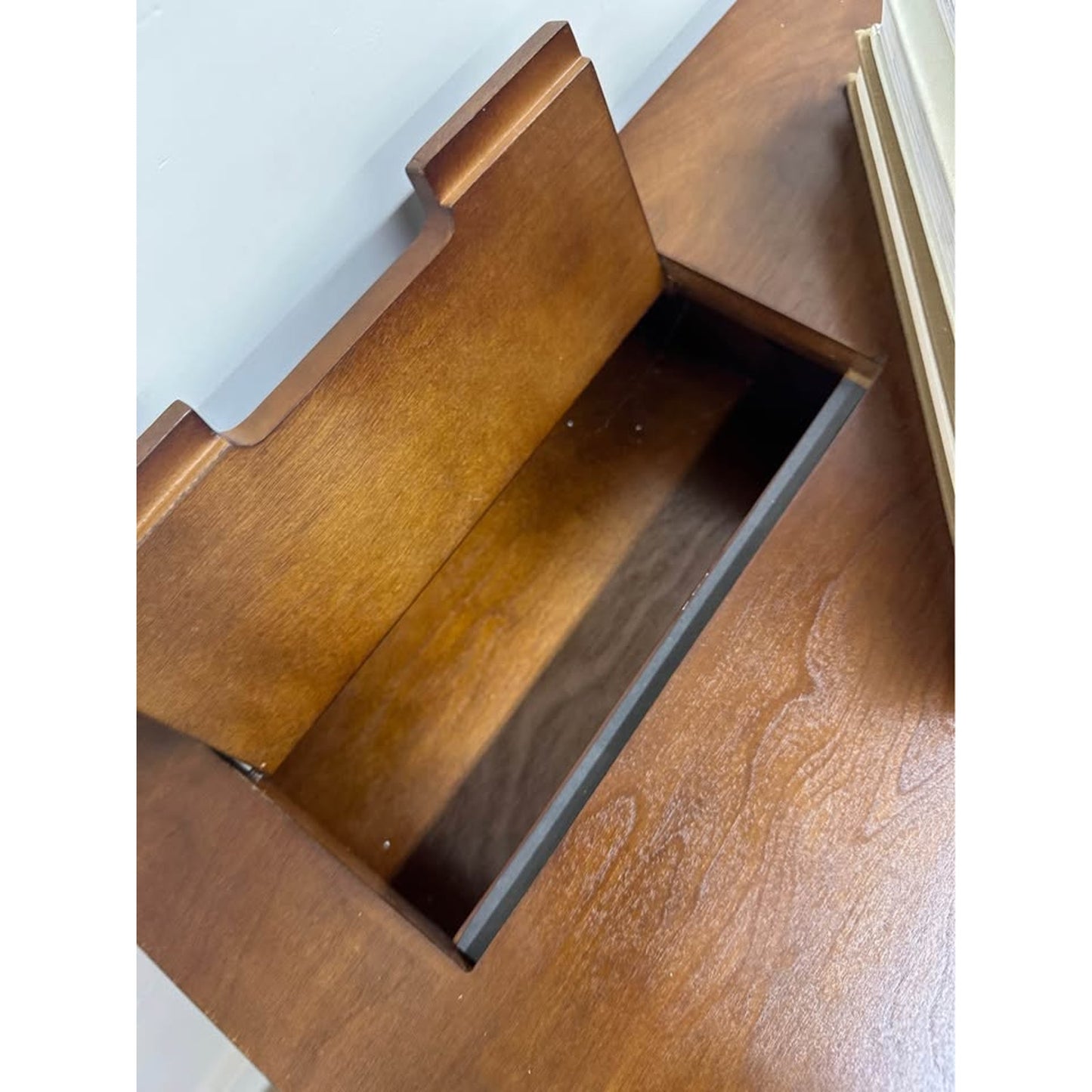 Tessa Traditional Storage TV Stand Wood Console Entertainment Built-in Outlets