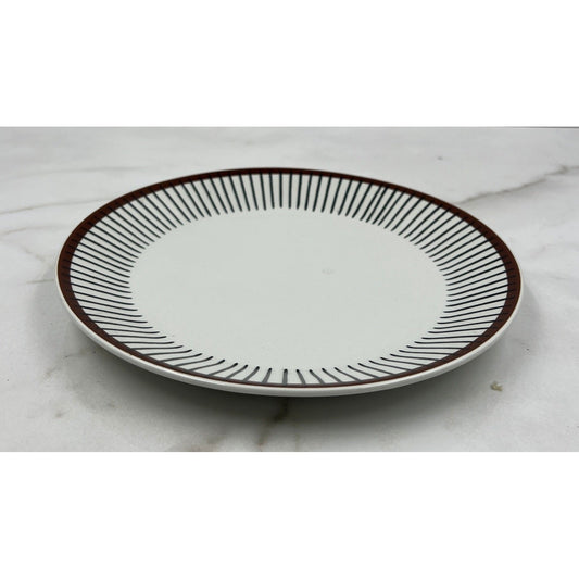 Gustavsberg Spisa Ribb Salad Plate Stig Lindberg Sweden Flintporslin 8.25 inch