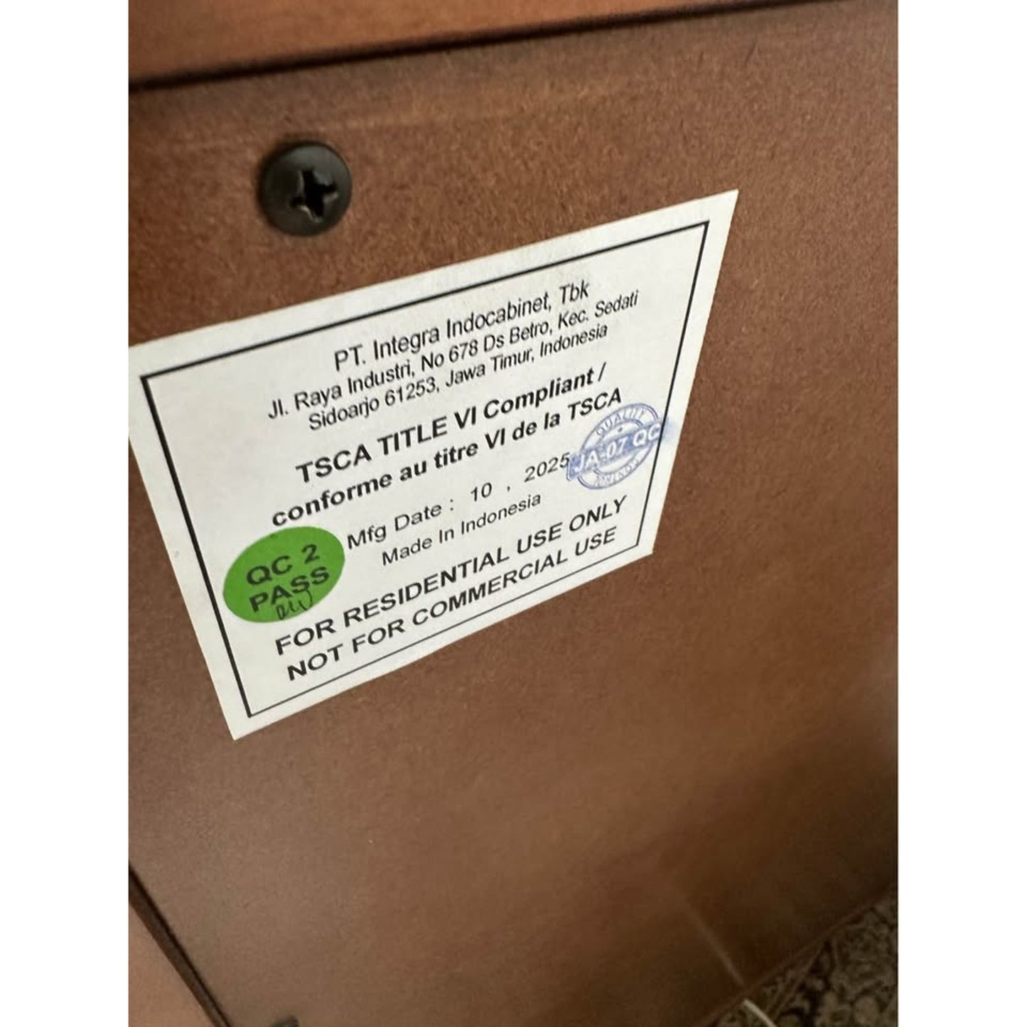 Williams 3 Drawer Chest Nightstands Oversized Chestnut Brown Wood By AllModern MCM Style