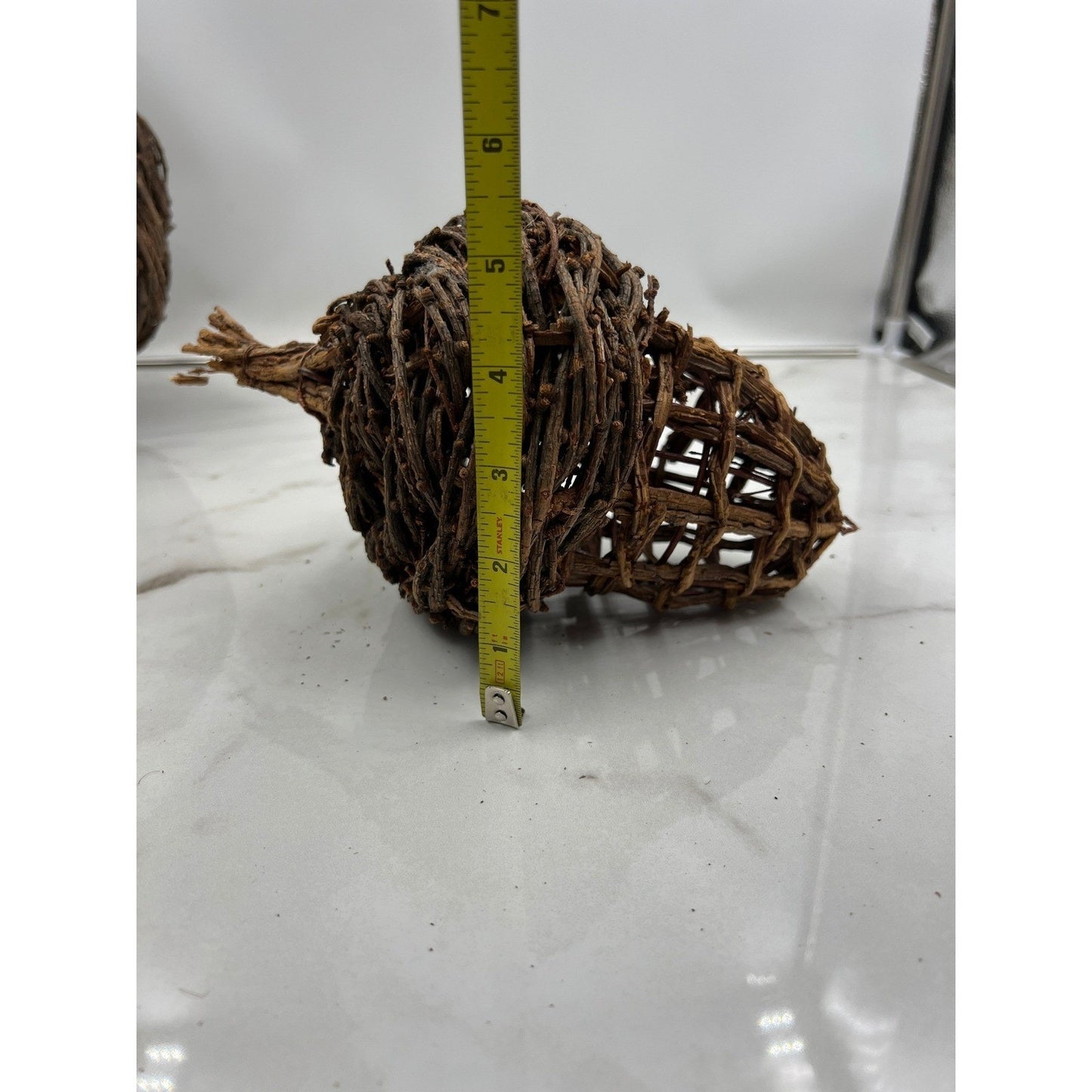 Wiicker Woven Grapevine Acorn Decorations Rustic Fall Farmhouse Decor Pinecones