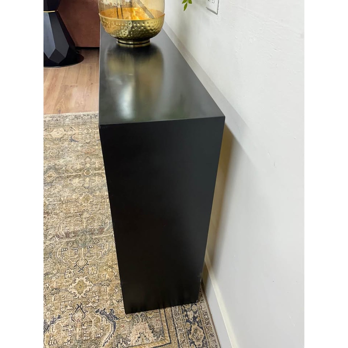 Cast Root Console Table, Iron Frame, Resin Gold Leaf Phillips Collection