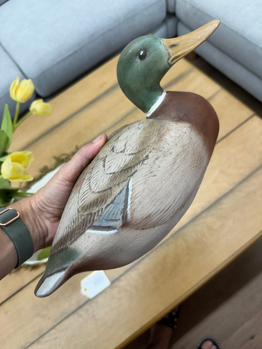 Vtg Ceramic Duck