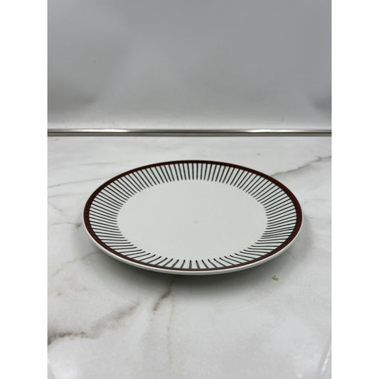 Gustavsberg Spisa Ribb Salad Plate Stig Lindberg Sweden Flintporslin 8.25 inch