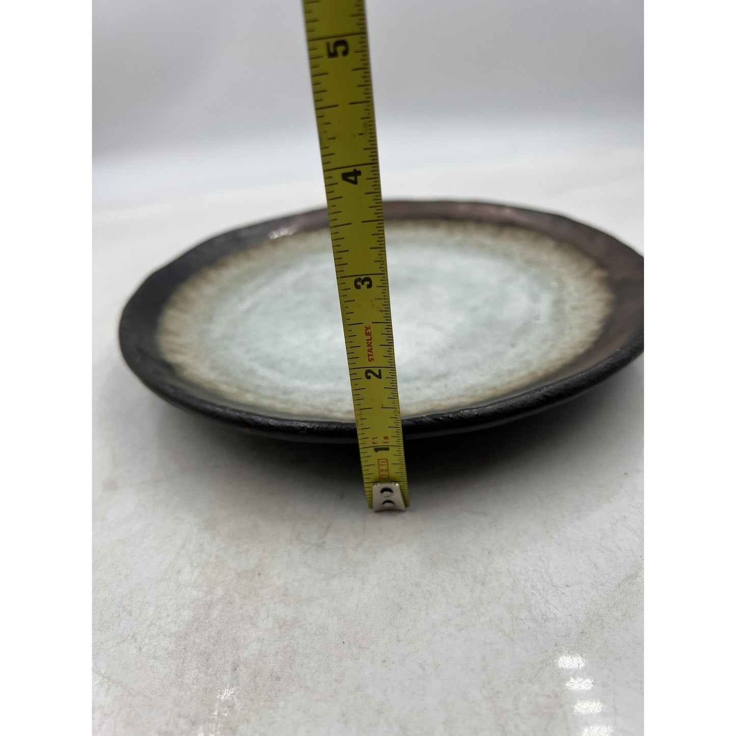 Kotobuki Plate Bronze Corona 9.5" Japanese Stoneware Ceramic Made in Japan Dish