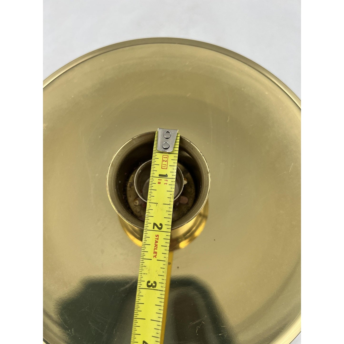 Vintage Baldwin Brass Chamberstick Candle Holder Forged in America Swirl Handle