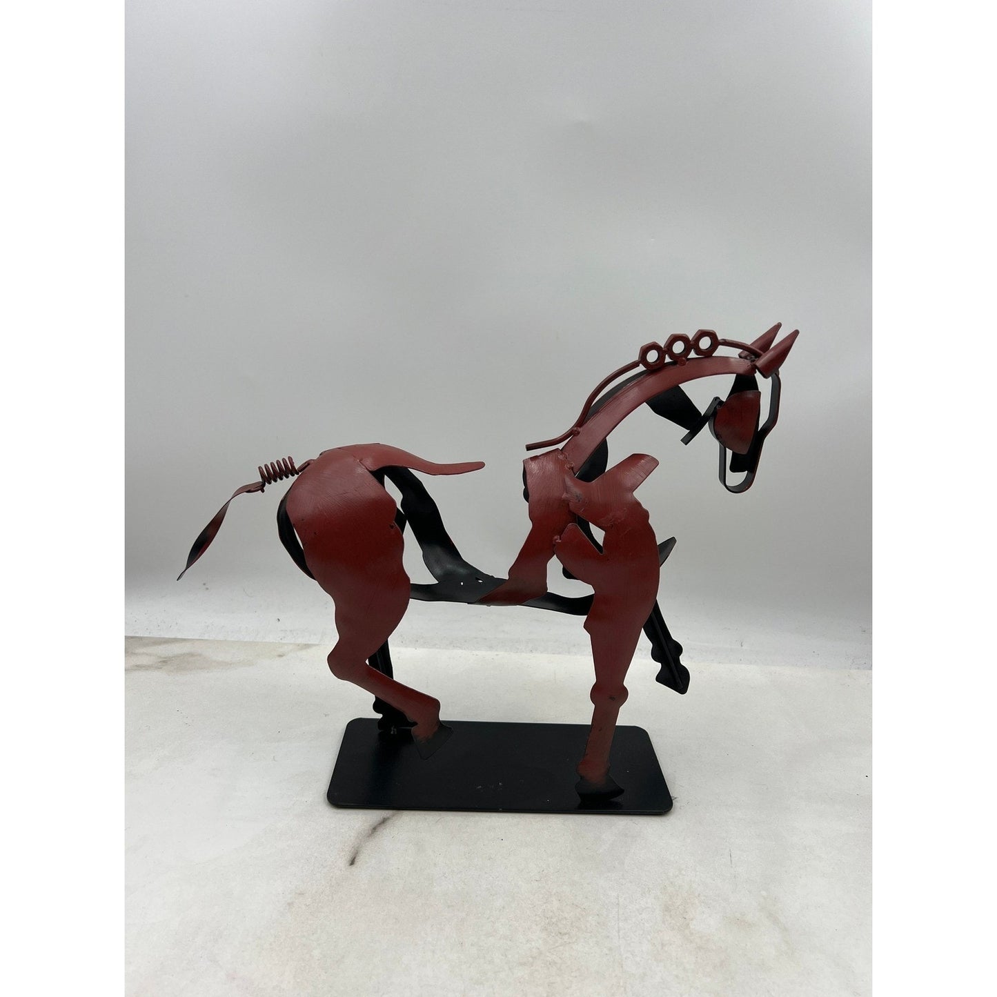 Metal Horse Statue Handmade SunBlogs Art Unique Rustic Modern Look Unique Decor
