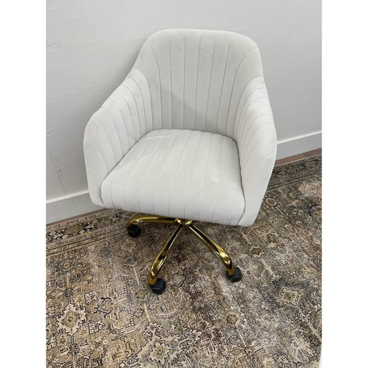 Jacinda Task Chair-Office Chair Rolling Ivory