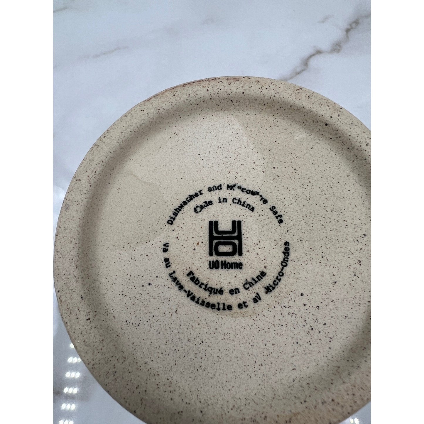 Urban Outfitters UO Home Mushroom Pour Over Coffee Mug Set Teal Green Ceramic