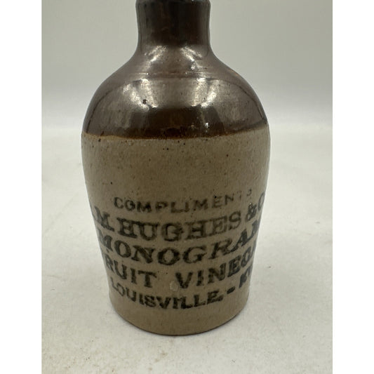 R.M. Hughes & Co. Mini Vinegar Jug Monogram Fruit Vinegar Louisville KY"
