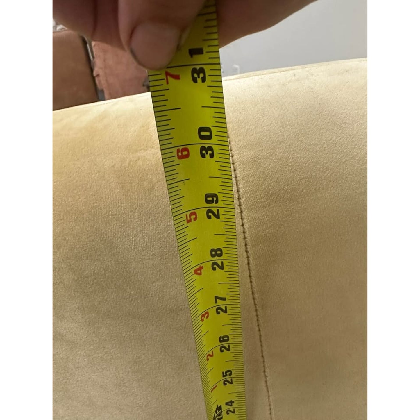 Emery Velvet Barrel Chair Lounger Yellow Gold Color Fabric Round