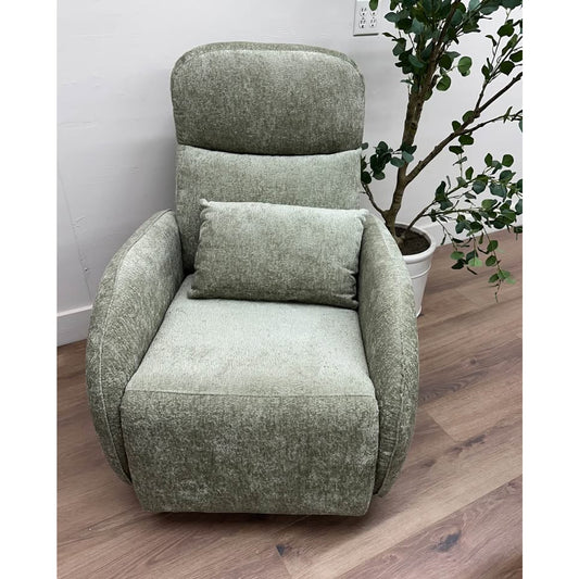 Abelie  Elecric Recliner Motion Chair-MOSS Underglow Lighting Upholsered