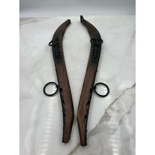 Antique Wooden Horse Yoke Farm Primitive Decor Ox Plow Harness