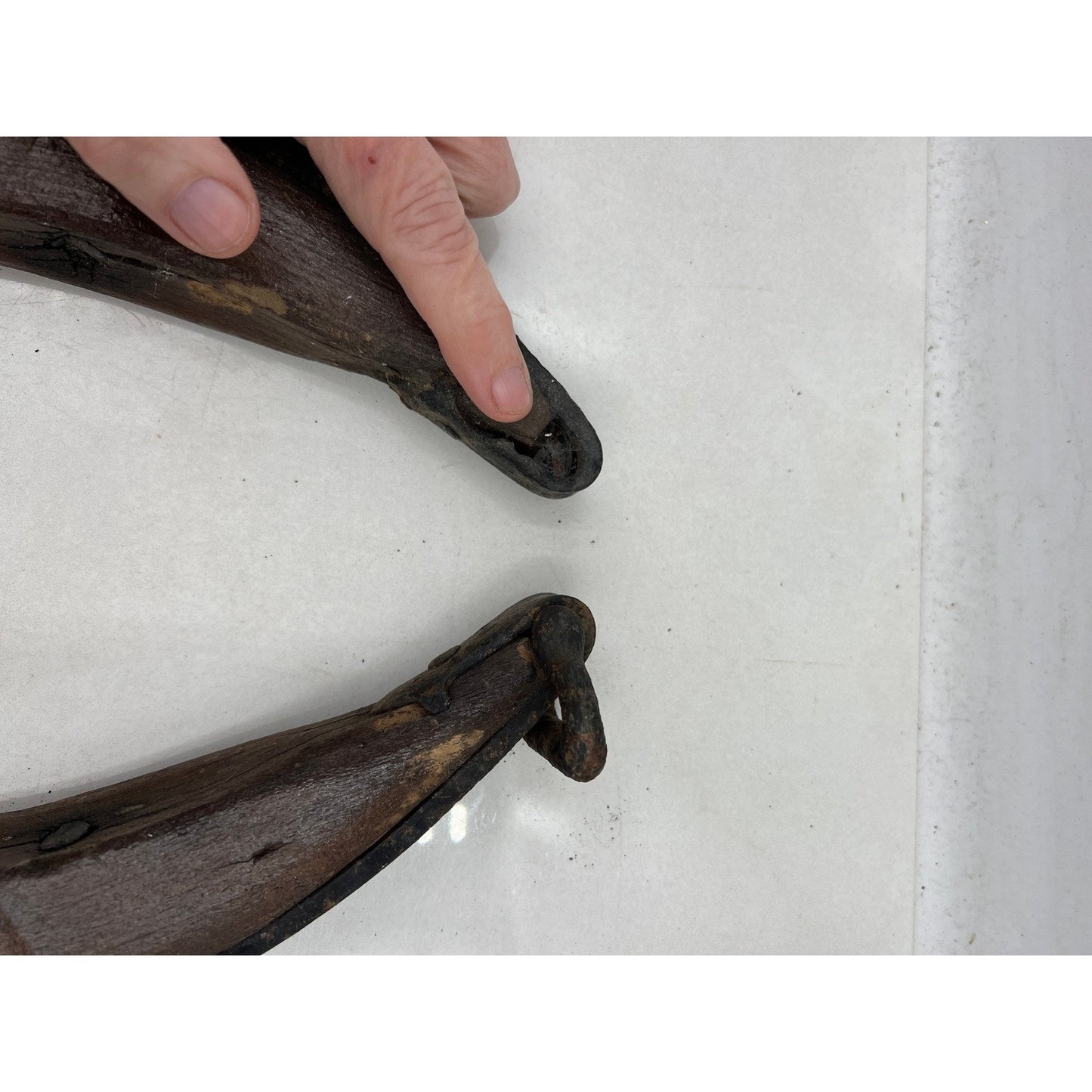 Antique Wooden Horse Yoke Farm Primitive Decor Ox Plow Harness