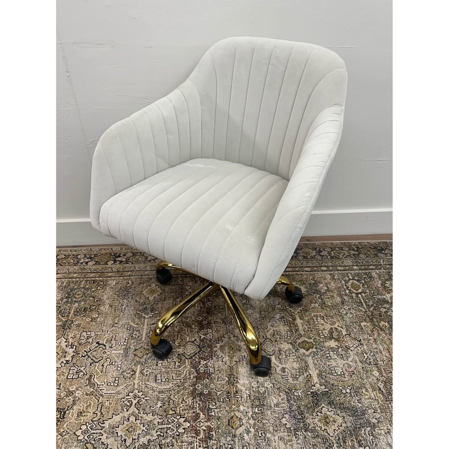 Jacinda Task Chair-Office Chair Rolling Ivory
