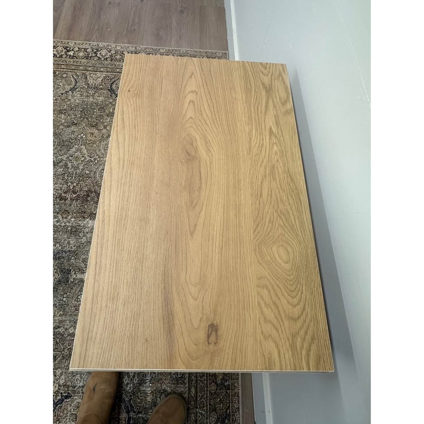 Bridget 3-Drawer Nightstand-ACORN Light Wood Look