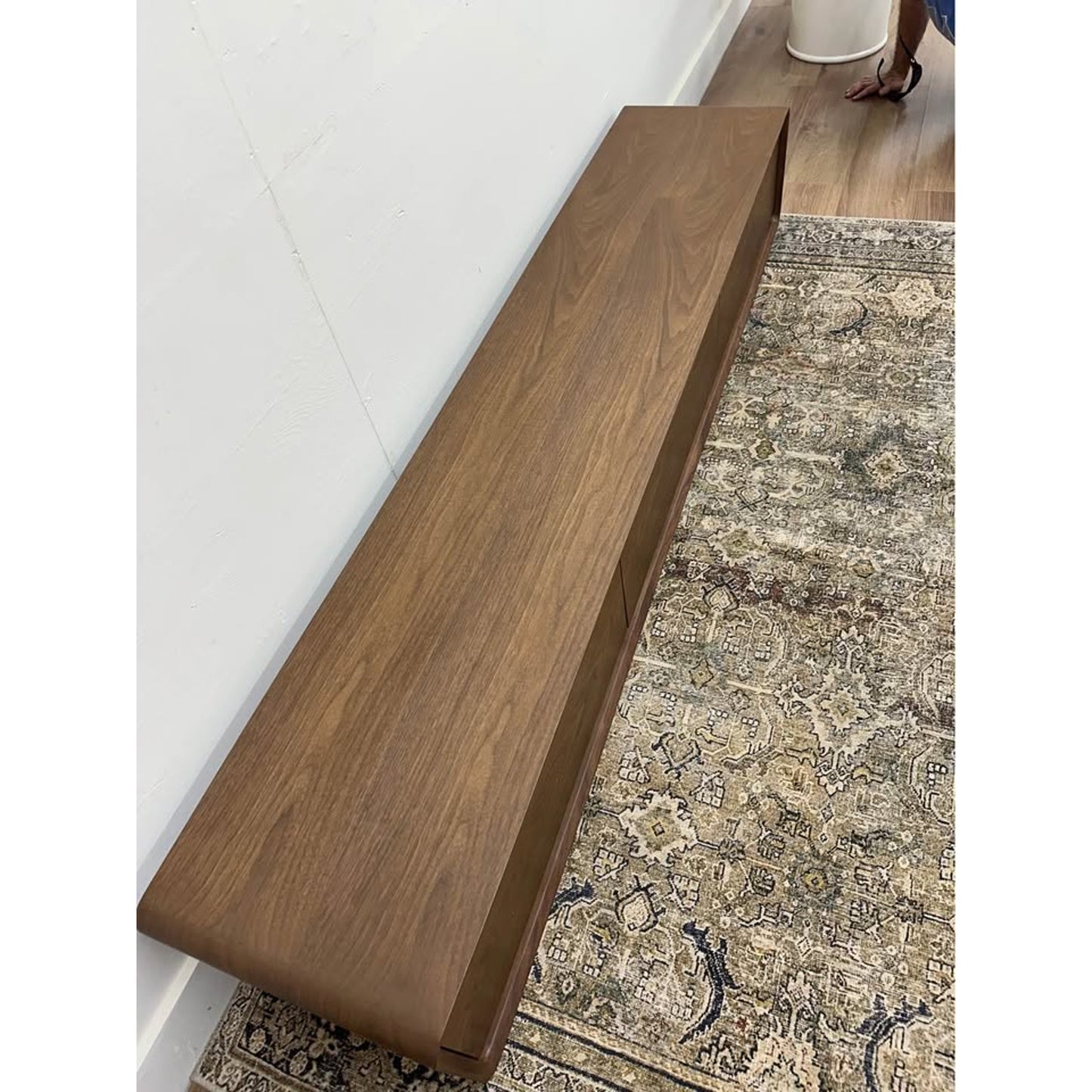 Solid Wood Tv Stand Media Console 78.74" W/Storage