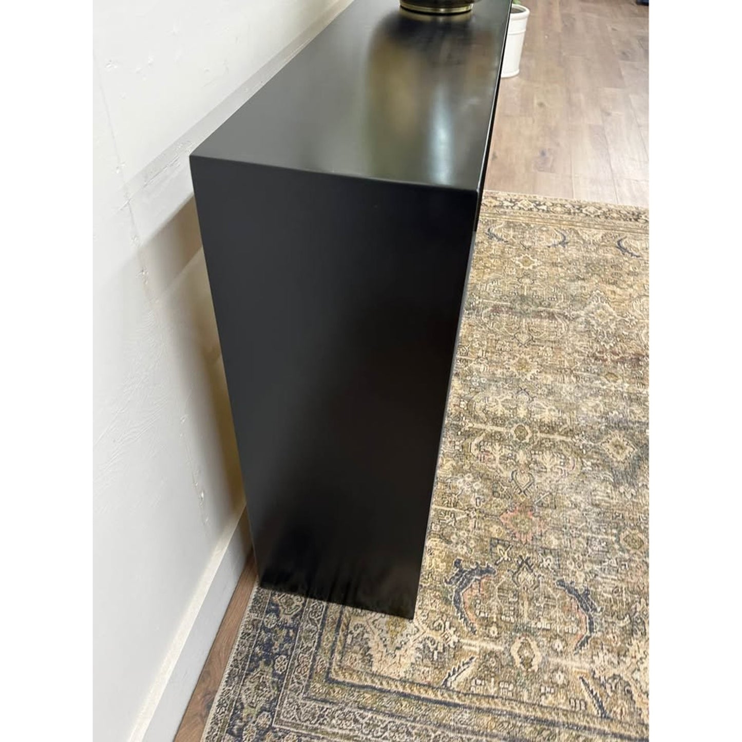 Cast Root Console Table, Iron Frame, Resin Gold Leaf Phillips Collection