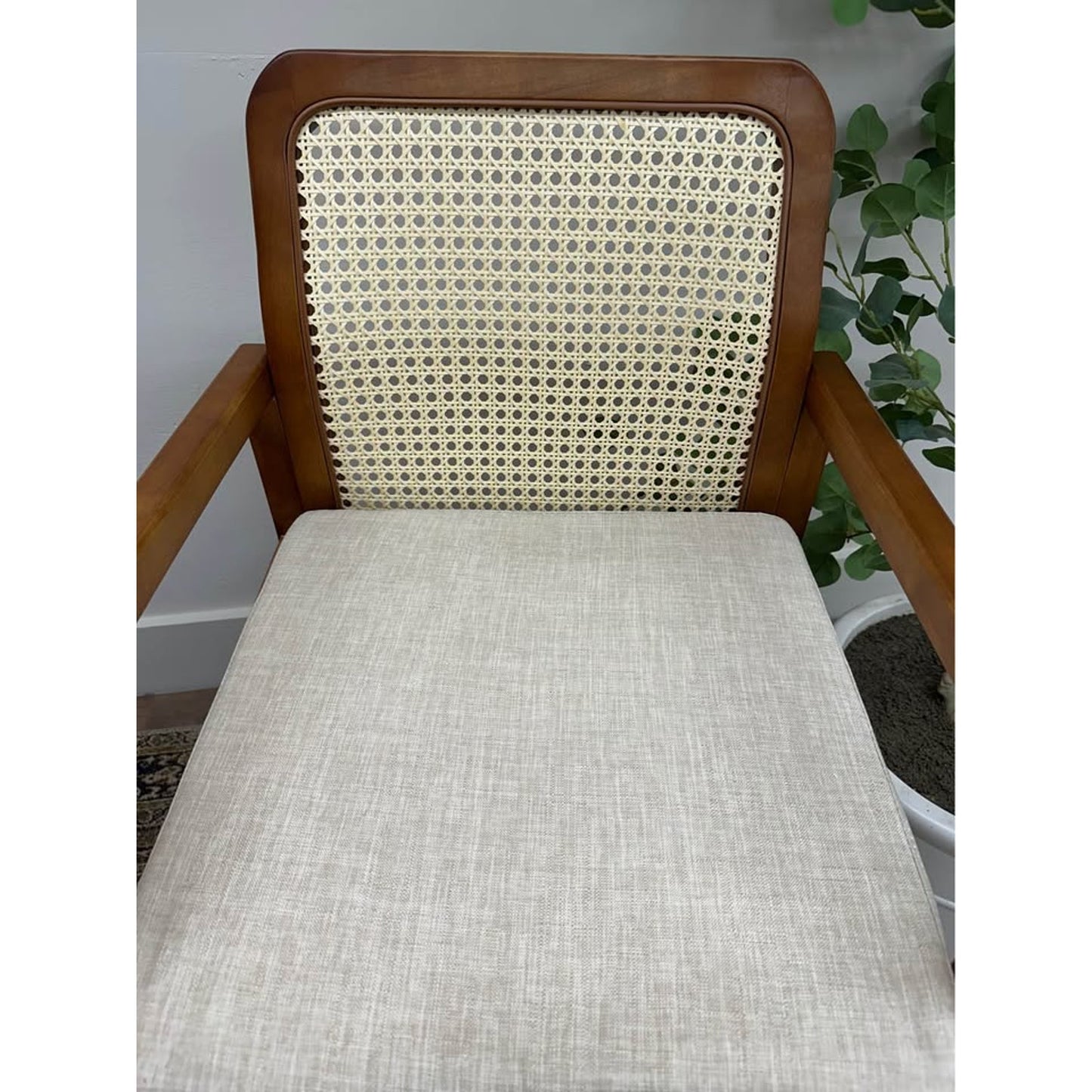 Antoine Rattan Cane Back Dining Chair -ACORN Set of 2