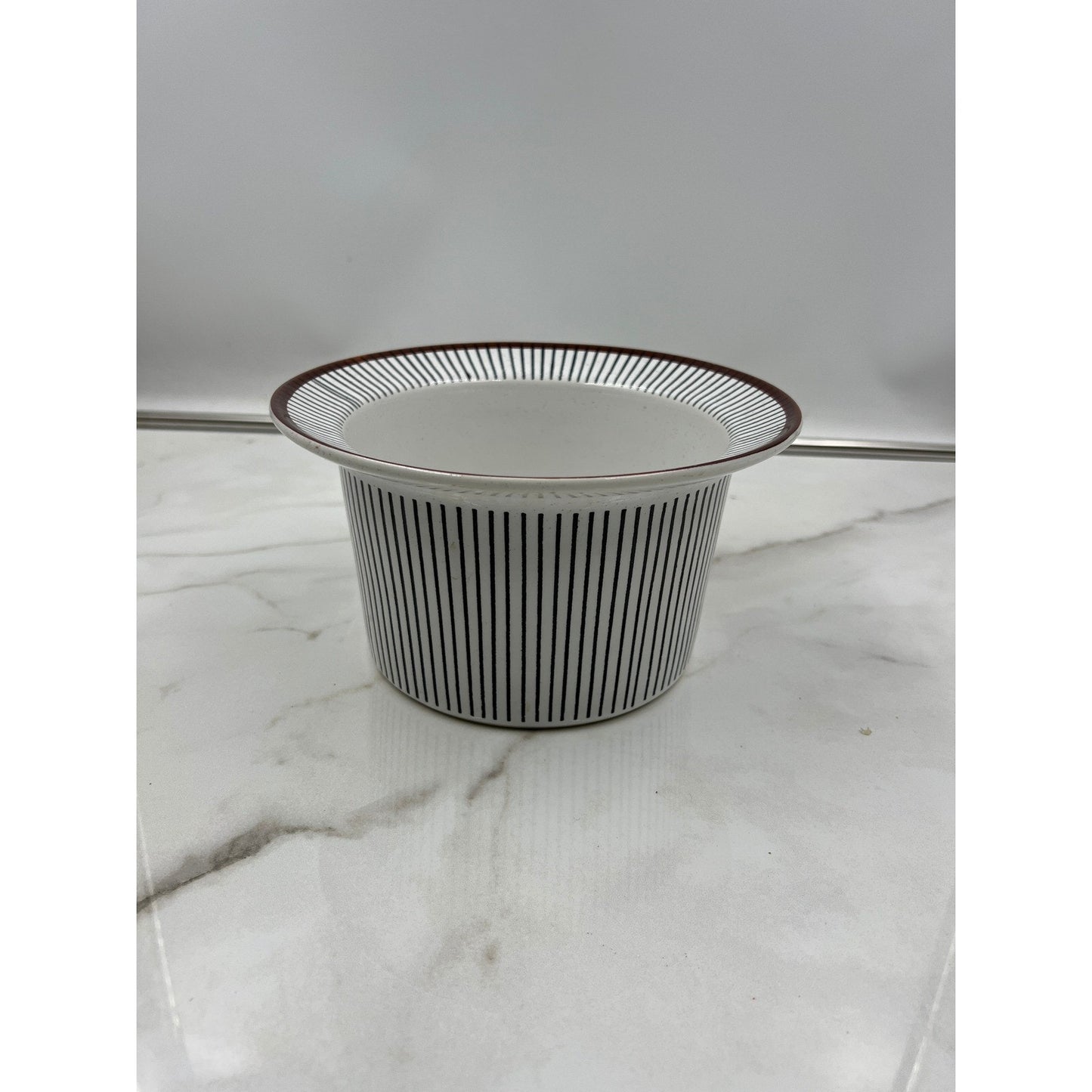 Vintage Gustavsberg Spisa Ribb Round Serving Bowl dish Stig Lindberg