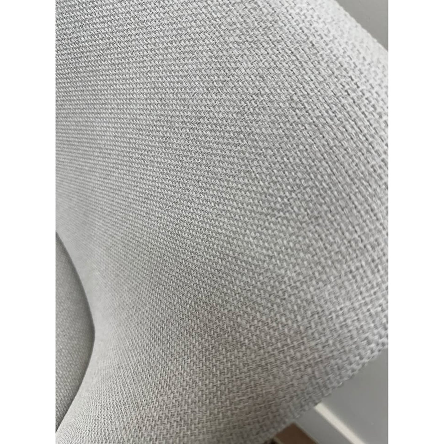 Barbara Dining Chair,Set of 2 Lt Gray Wood Legs