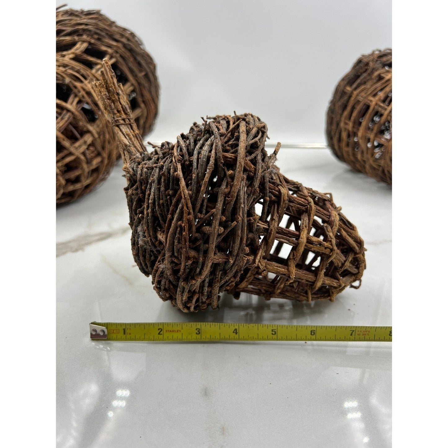 Wiicker Woven Grapevine Acorn Decorations Rustic Fall Farmhouse Decor Pinecones