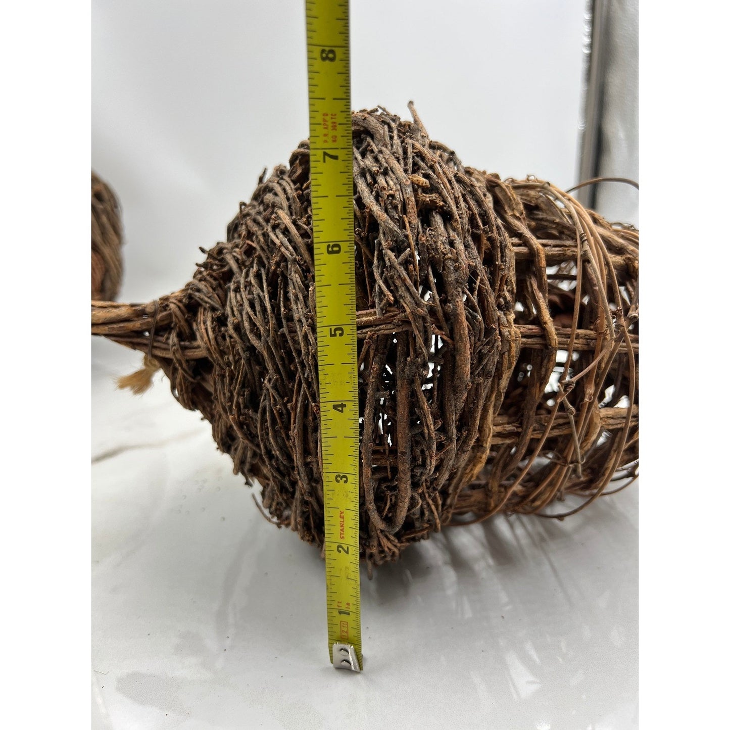 Wiicker Woven Grapevine Acorn Decorations Rustic Fall Farmhouse Decor Pinecones