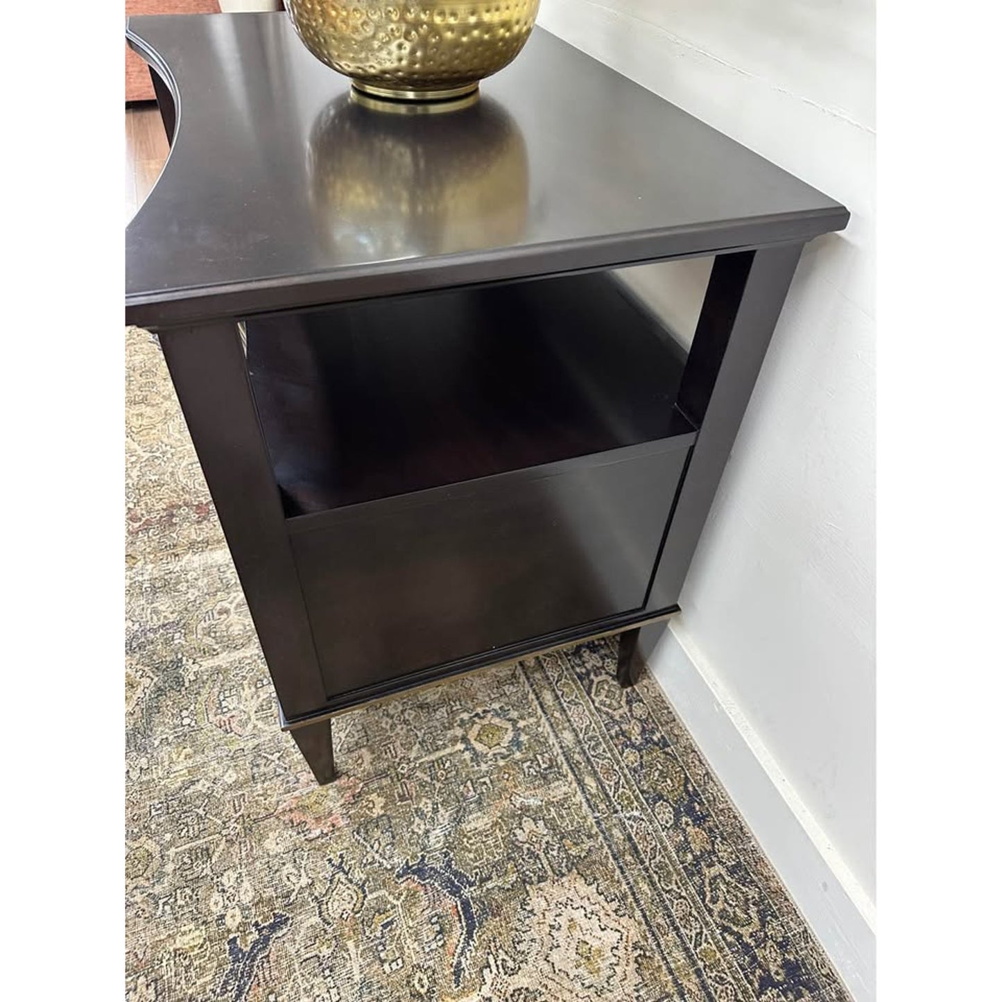 La Salle 32'' W Nightstand By Woodbridge Furniture Dark Wood Italian Style